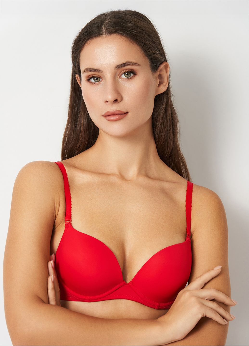 Красный бюстгальтер Acousma с косточками