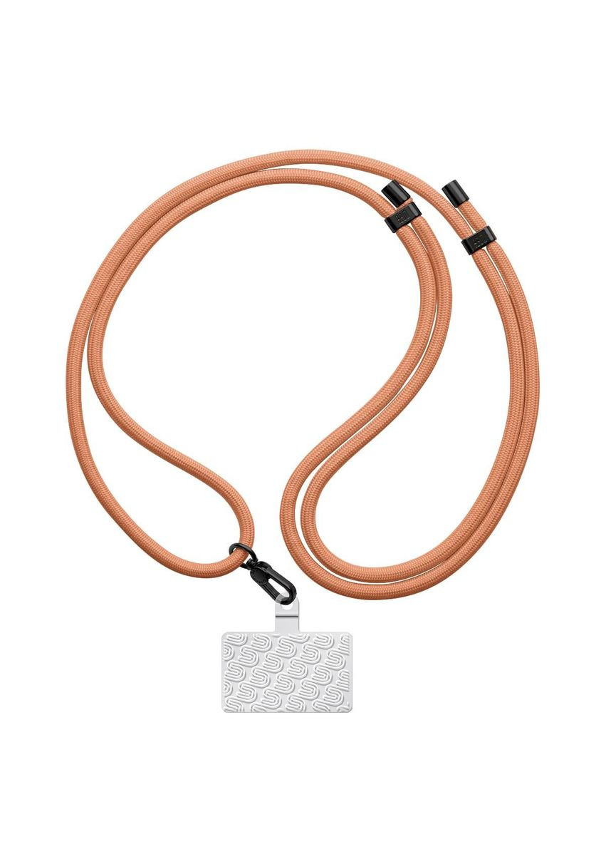 Ремешок для смартфона Rope Black Peach with Clear holder (ARM76097) PTR ArmorStandart (327882376)