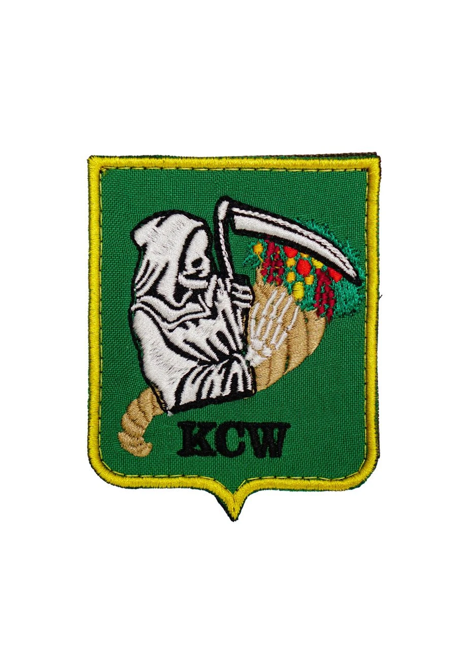 Шеврон вышитый KCW на липучке No Brand (374647298)
