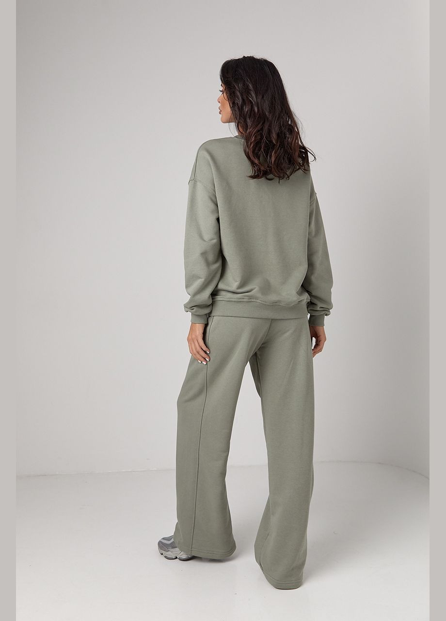 Спортивный костюм с прямыми штанами и свитшотом Lurex (300363888)
