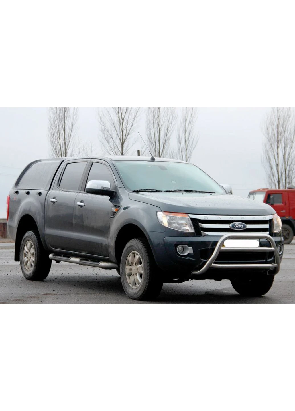Передний защита WT022 (нерж.) для Ford Ranger 2011-2022 гг. CAN (389055404)