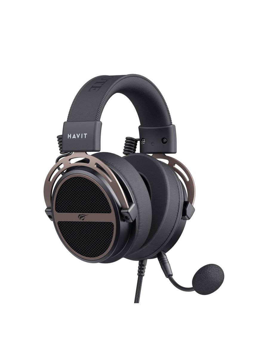 Игровые наушники с микрофоном HV-H2030E Black/Green Havit (363970164)