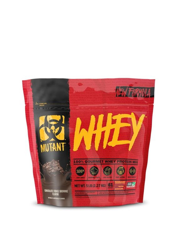 Протеїн Whey, 2.27 кг - Шоколадний брауні MUTANT (370805660)
