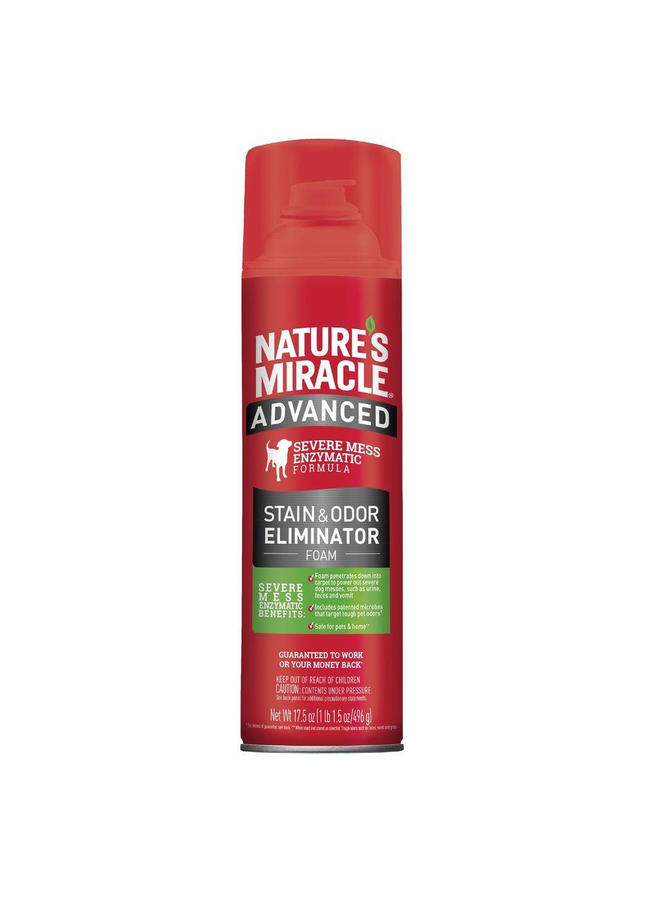 Засіб NM ADV Dog Stain&Odor Elim Foam для собак, усунення плям та запахів, з посиленою формулою, 518 мл 8in1 (365593057)