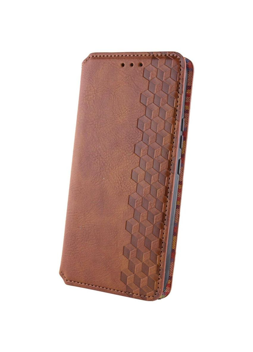 Чохол-книжка Rubic Leather для Samsung Galaxy M15/F15 5G Brown No Brand (324023637)