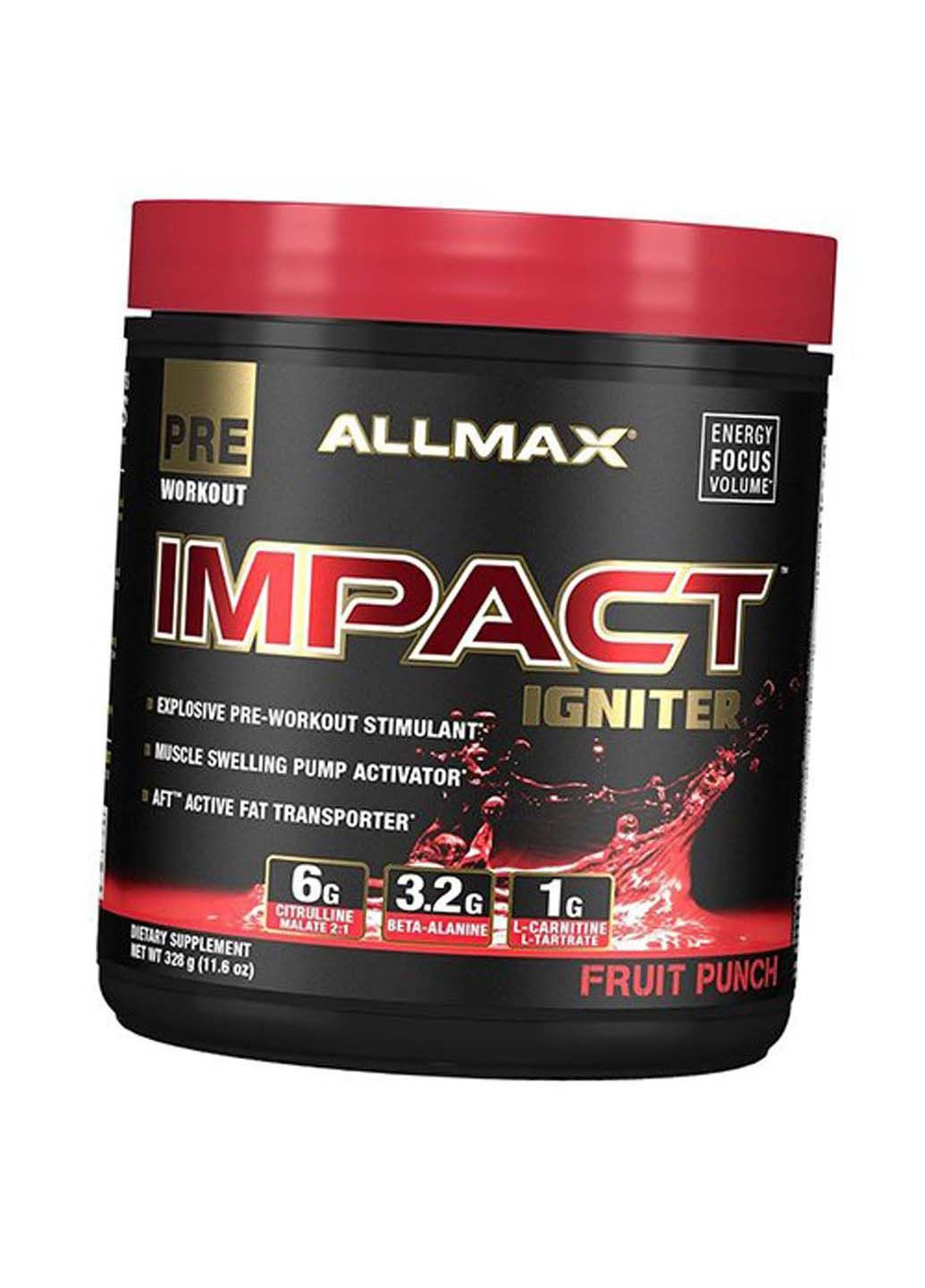 Передтренувальний комплекс Impact Igniter 328г Фруктовий пунш ALLMAX Nutrition (293515699)
