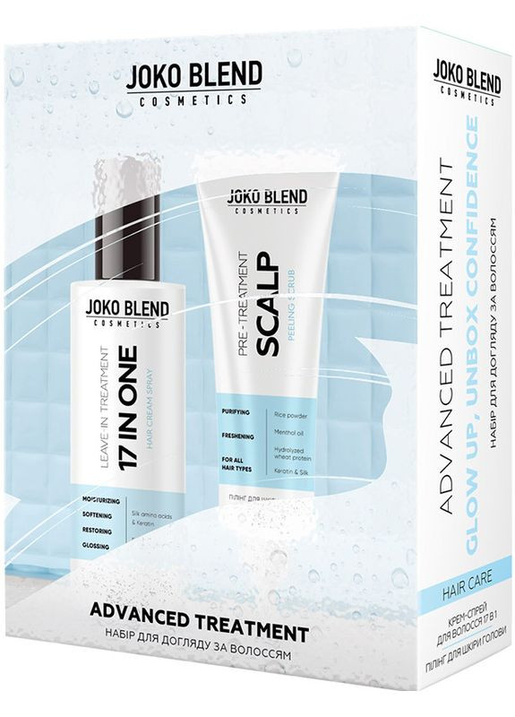 Набор по уходу за волосами Advanced Treatment, 2 шт (4823109408982) Joko Blend (366821517)