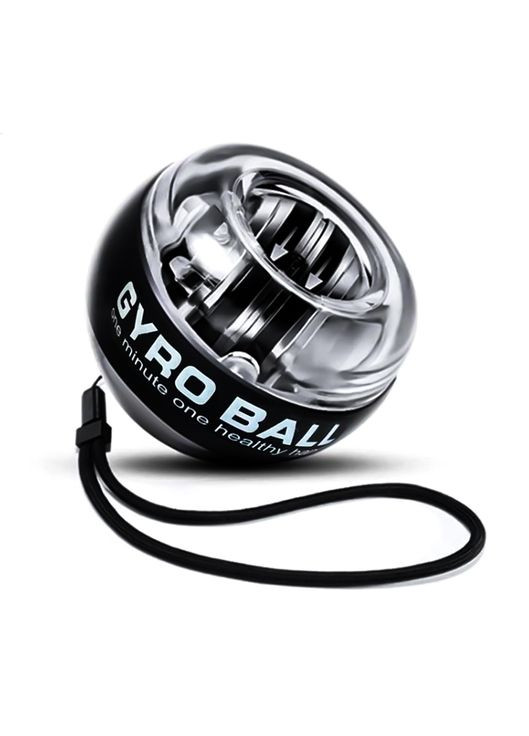 Гіроскопічний кистьовий тренажер для рук на 100 кг чорний No Brand (328262703)