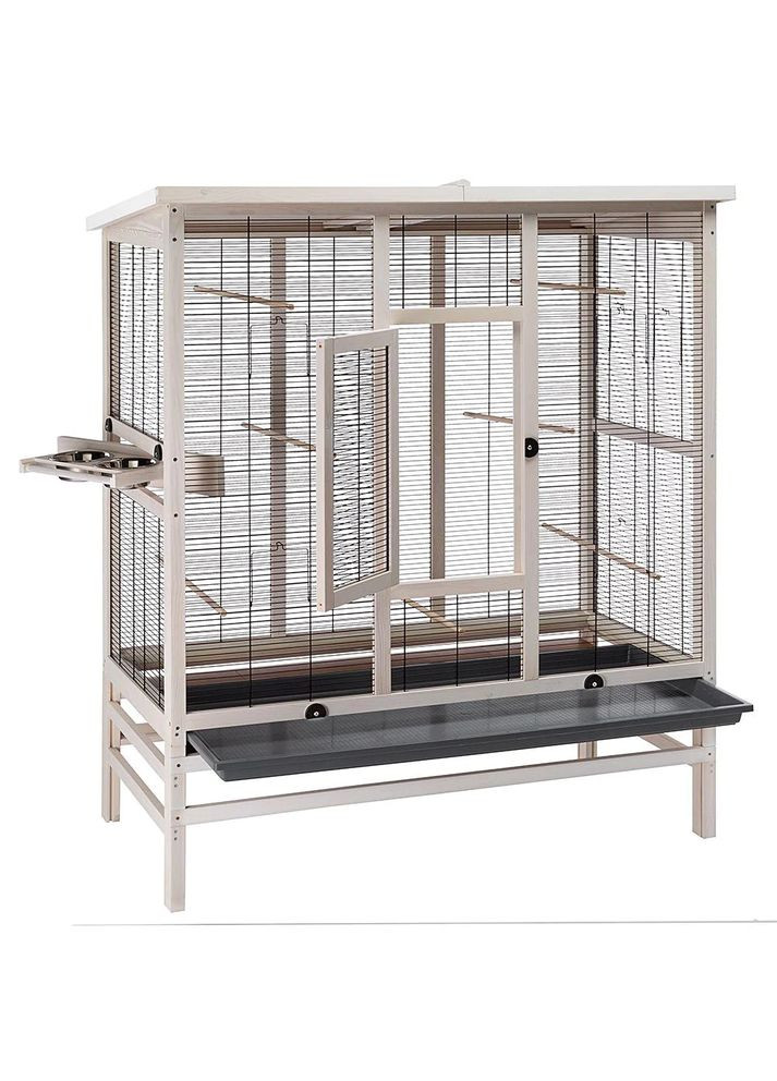 Дерев'яний вольєр для канарок, папуг і маленьких птахів Wilma Large (Ферпласт Вілма Лардж) Ferplast (297512321)