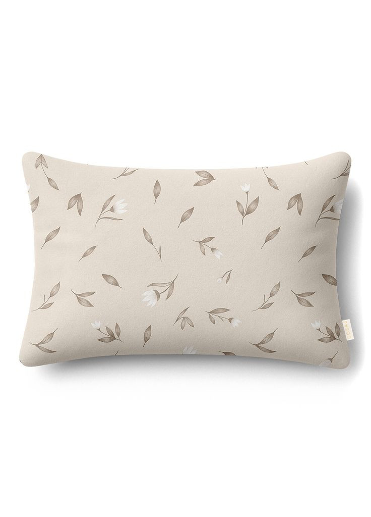 Наволочка фланель 50х70 BEIGE FLORAL (4822052498545) Cosas (370710138)