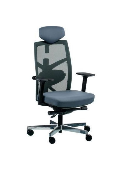 Офісне крісло для керівника Tune slategrey/black (E5494) Special4You (315142305)