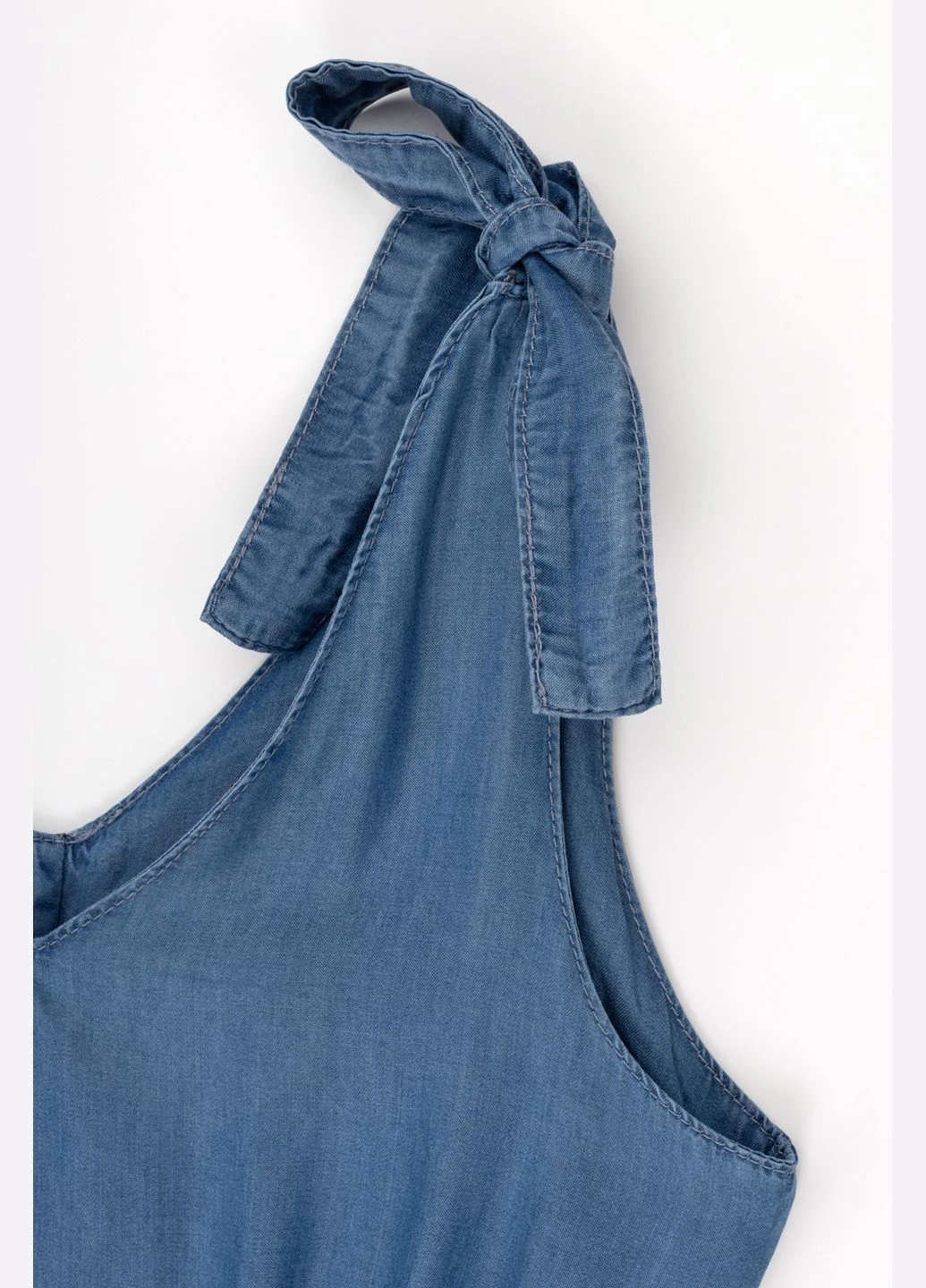 Красивый женский сарафан однотонный женский 8954 DeniMare