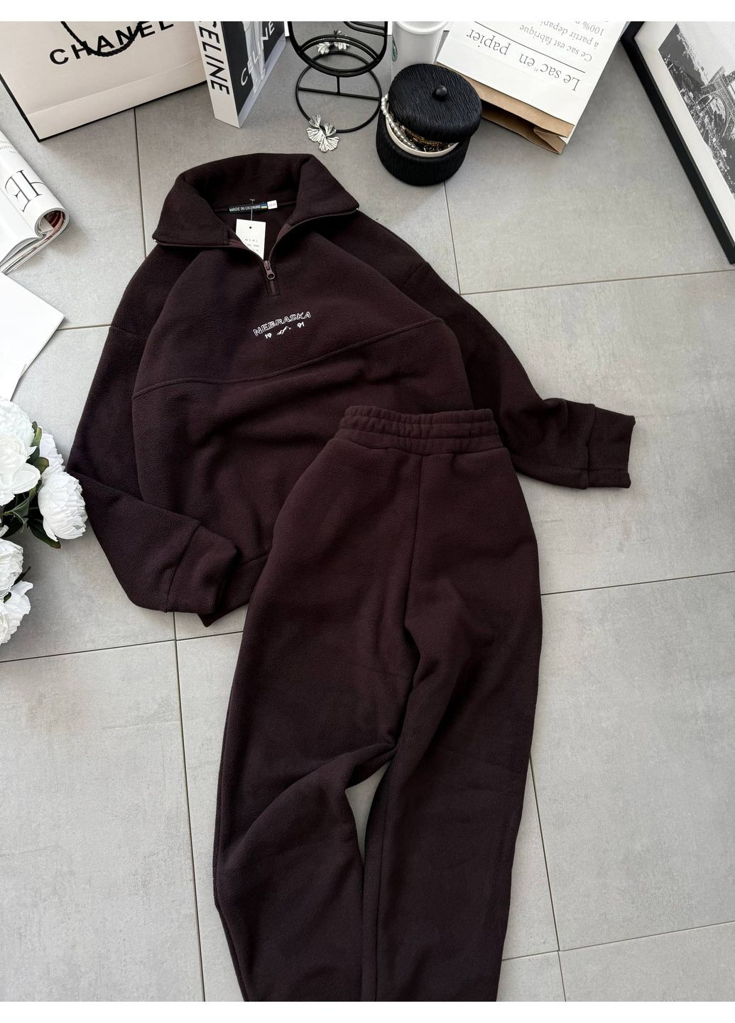 Женский флисовый костюм свободного кроя Avanti (352529076)