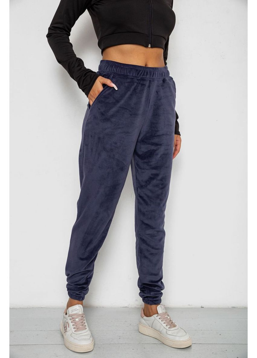 Спортивные штаны женские велюровые на флисе,, 238R58646-1 Ager (358516548)