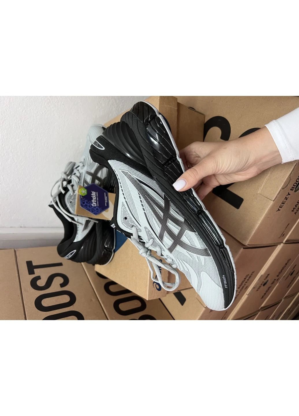 КРОСІВКИ ЖІНОЧІ ASICS GEL-QUANTUM 360 GREY BLACK АСІКС ГЕЛЬ ЧОРНІ No Brand чорні демісезони (391937935)