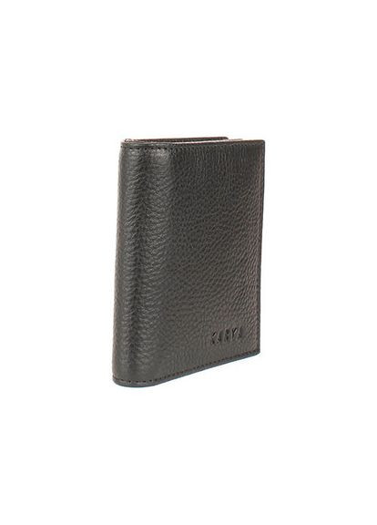 Мужской портмоне из натуральной кожи черного цвета 0953-45 Karya (336377967)
