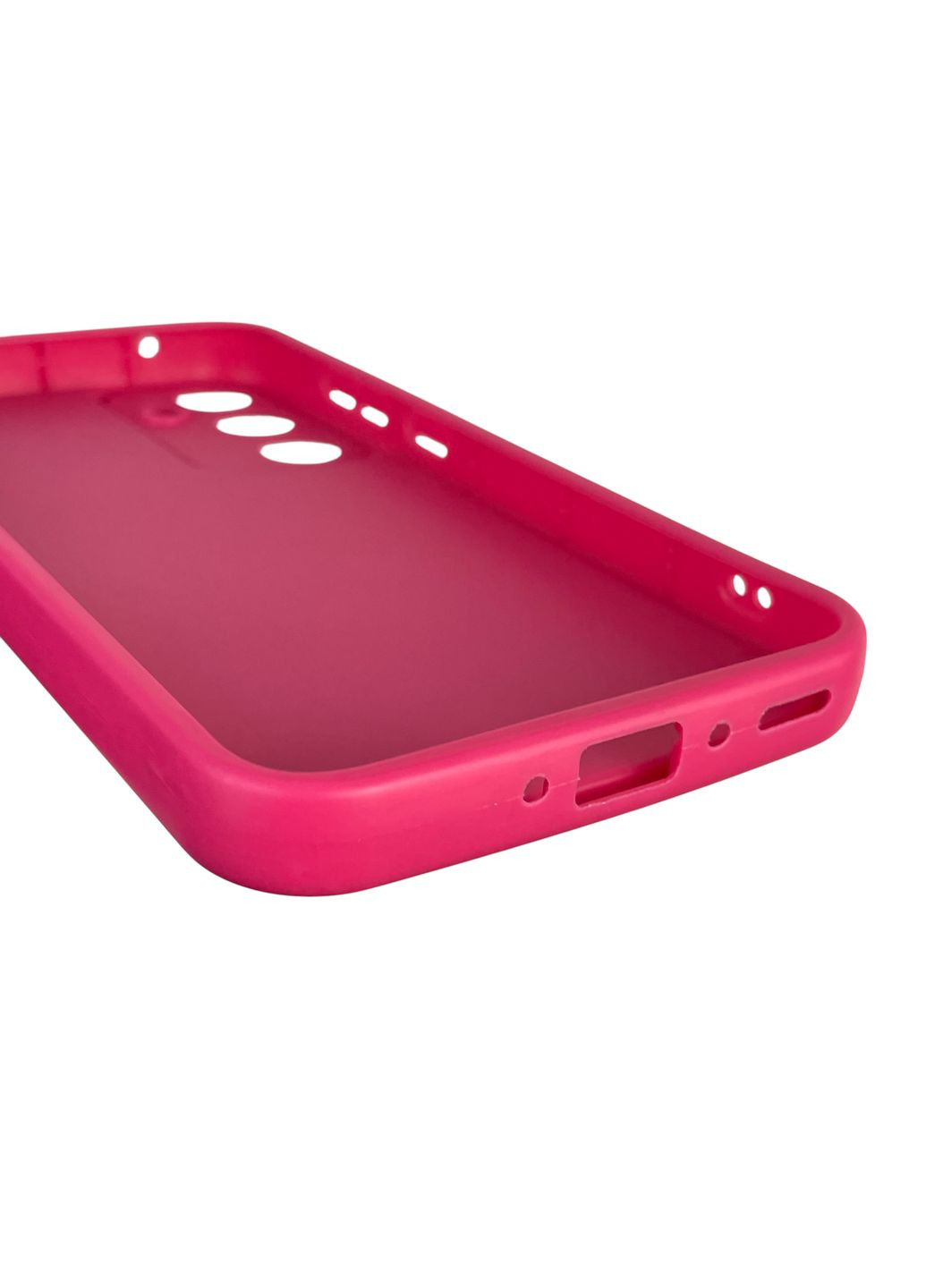 Чохол силіконовий Soft Touch з 3D принтом Майнкрафт для Galaxy A35 5G (SM-A356B) малиновий (Повний захист камери) Samsung (373424574)