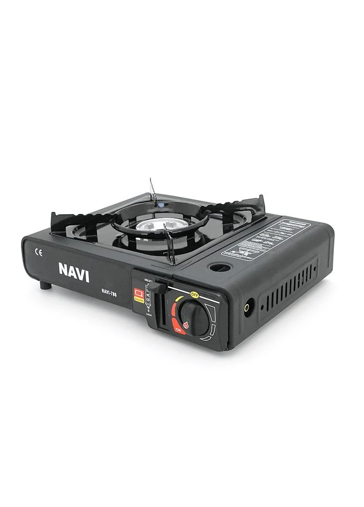 портативная газовая плита navi, под газовые баллоны бутан и пропан-бутан, black, box Voltronic