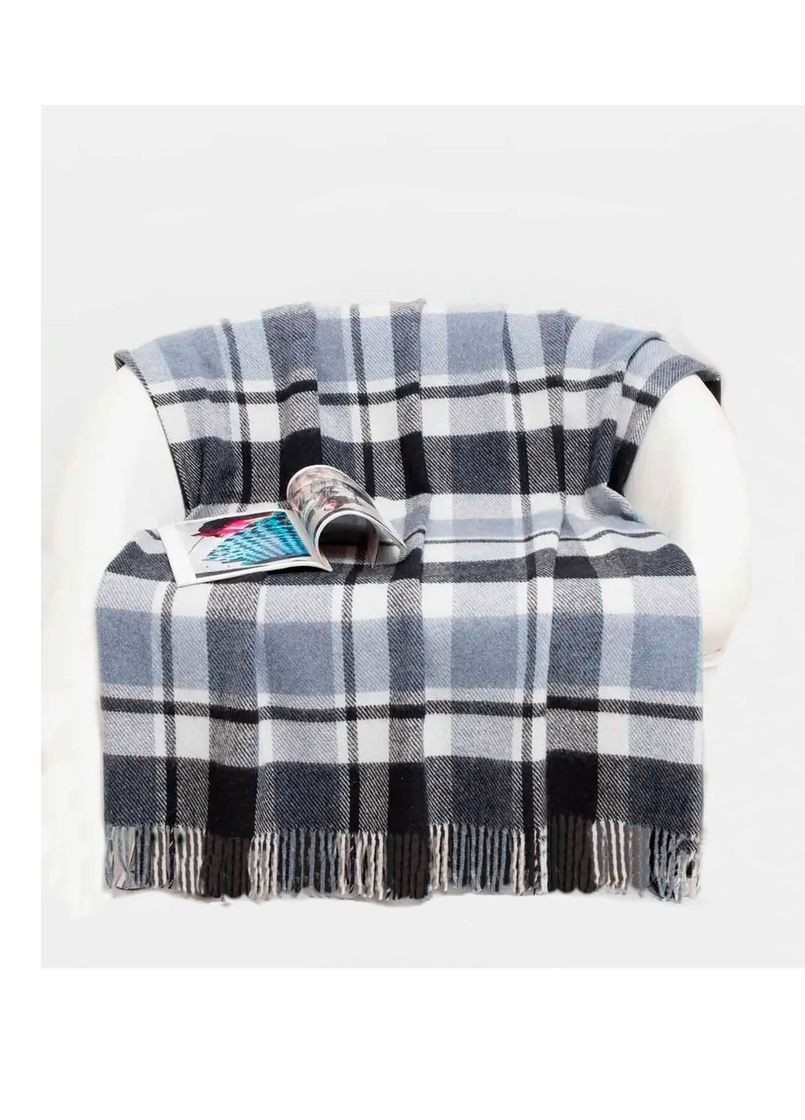 Плед шерстяной М1 140x200 см Love You 6038 (315690762)