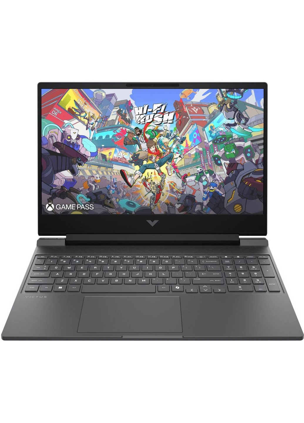 Ноутбук Victus 15-fa2703ua 15.6' FHD IPS,300n/i5-13420H (4.6)/16Gb/SSD512Gb/RTX 2050, 4GB/DOS/Сірий (BF1H1EA) HP (398319477)