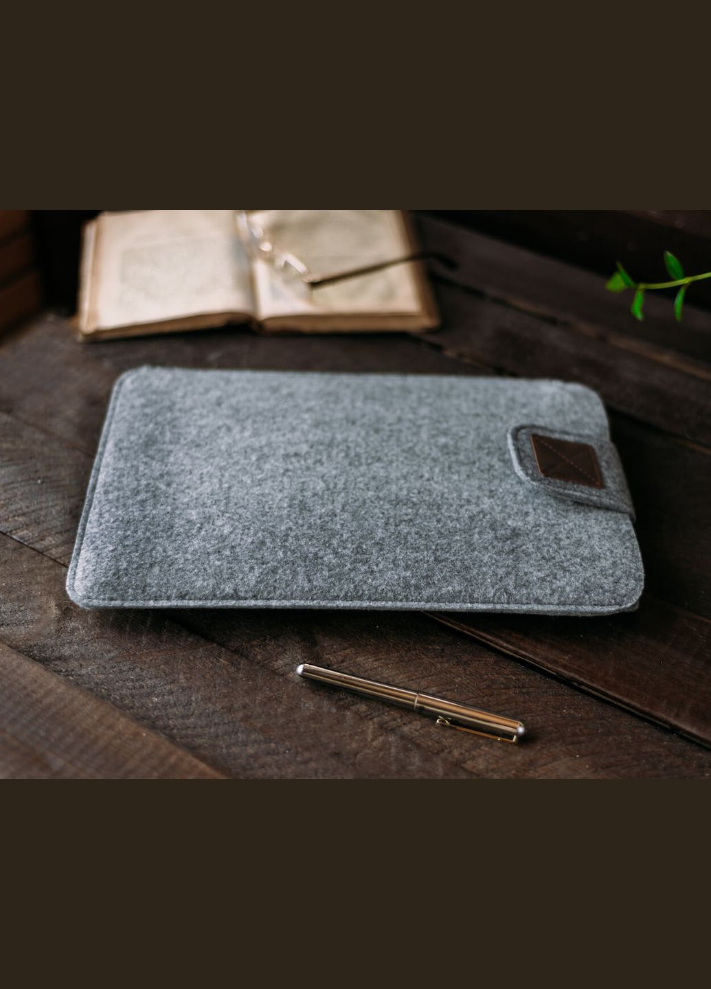 Чехол для ноутбука для Macbook Pro 13 New Grey/Brown (GM55-13New) Gmakin (260339304)