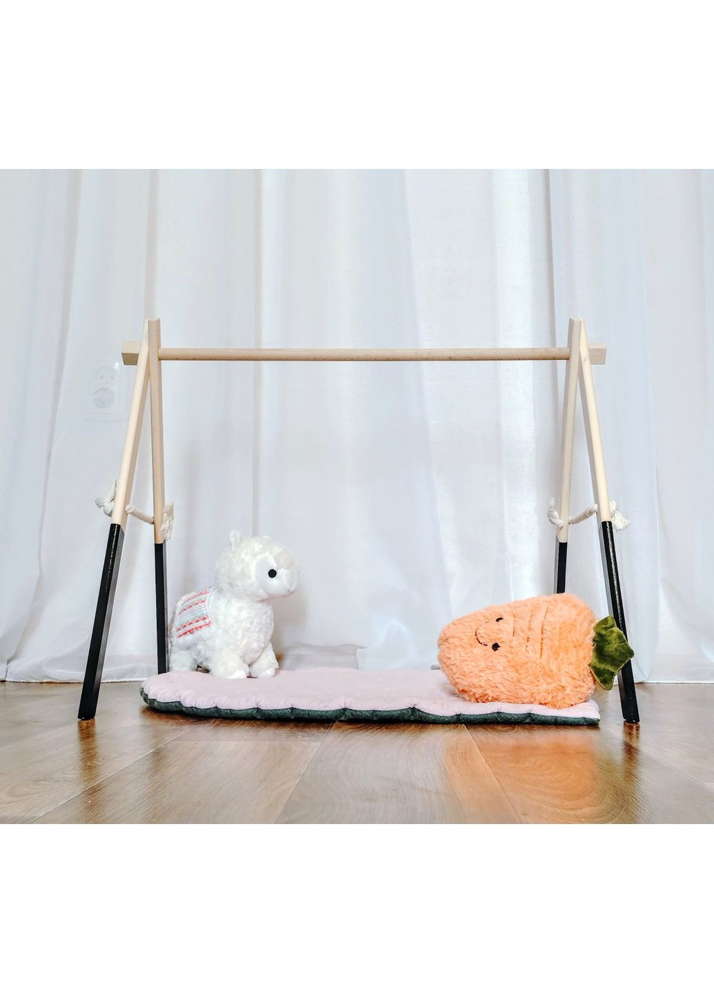 Підлоговий мобіль, Дитячий ігровий тренажер, Стійка-тренажер Baby Gym (без іграшок), No Brand (362474948)