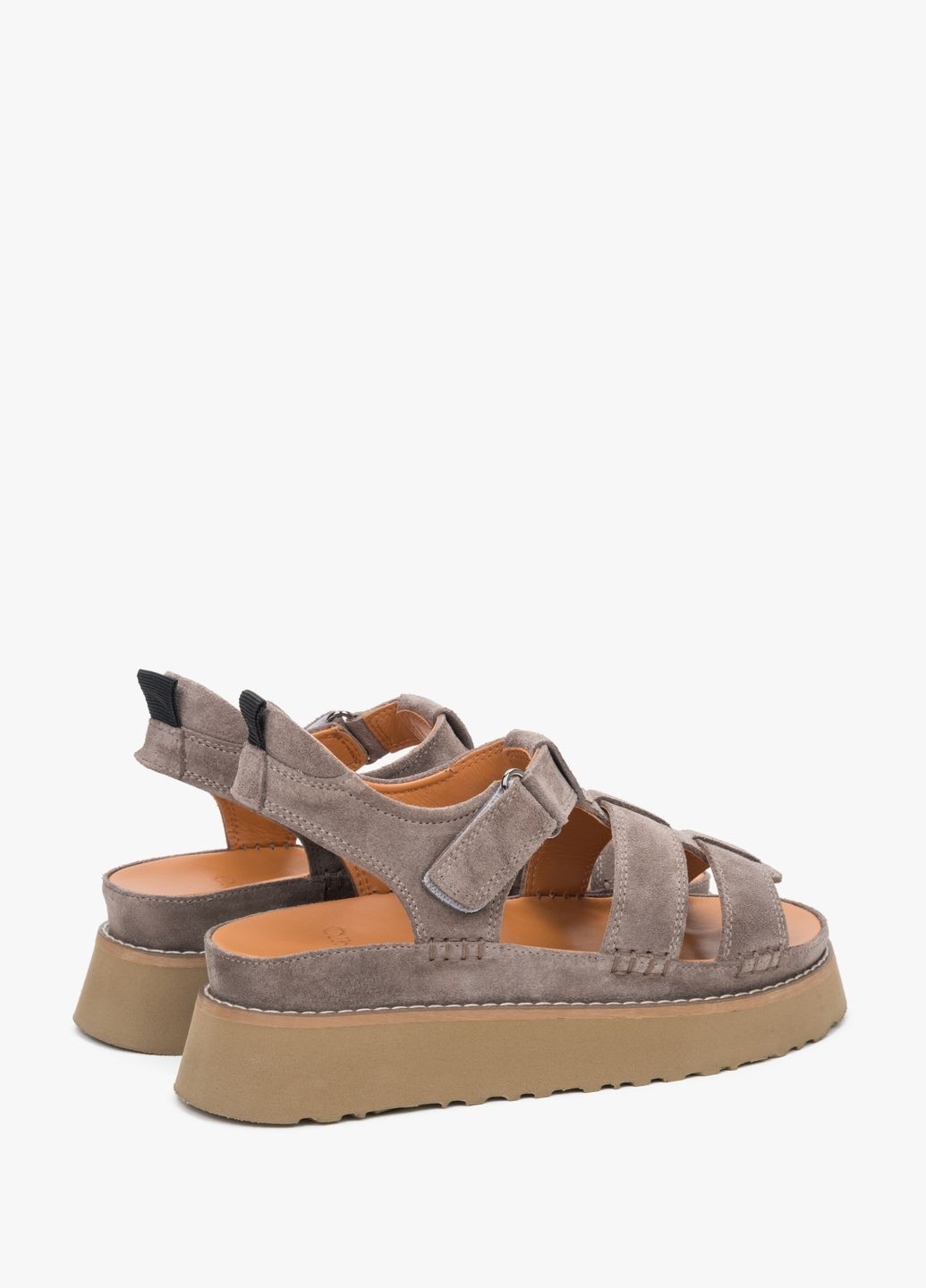 сандалии, цвет серый Estro