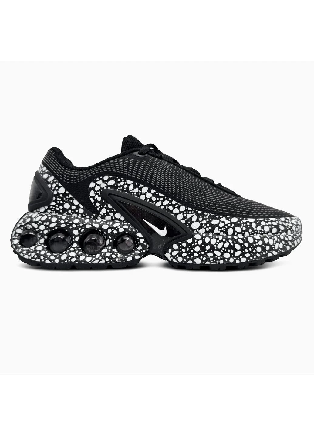 Белые летние кроссовки nike air max dn safari black/white найк аир макс дн No Brand