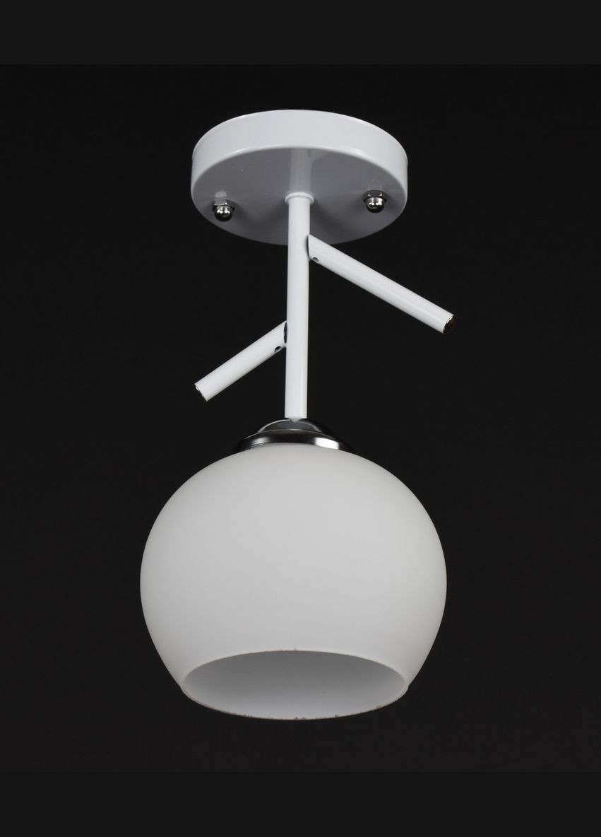 Люстра потолочная на 1 лампочку 27807 Белый 26х13х13 см. Sunnysky (364498837)