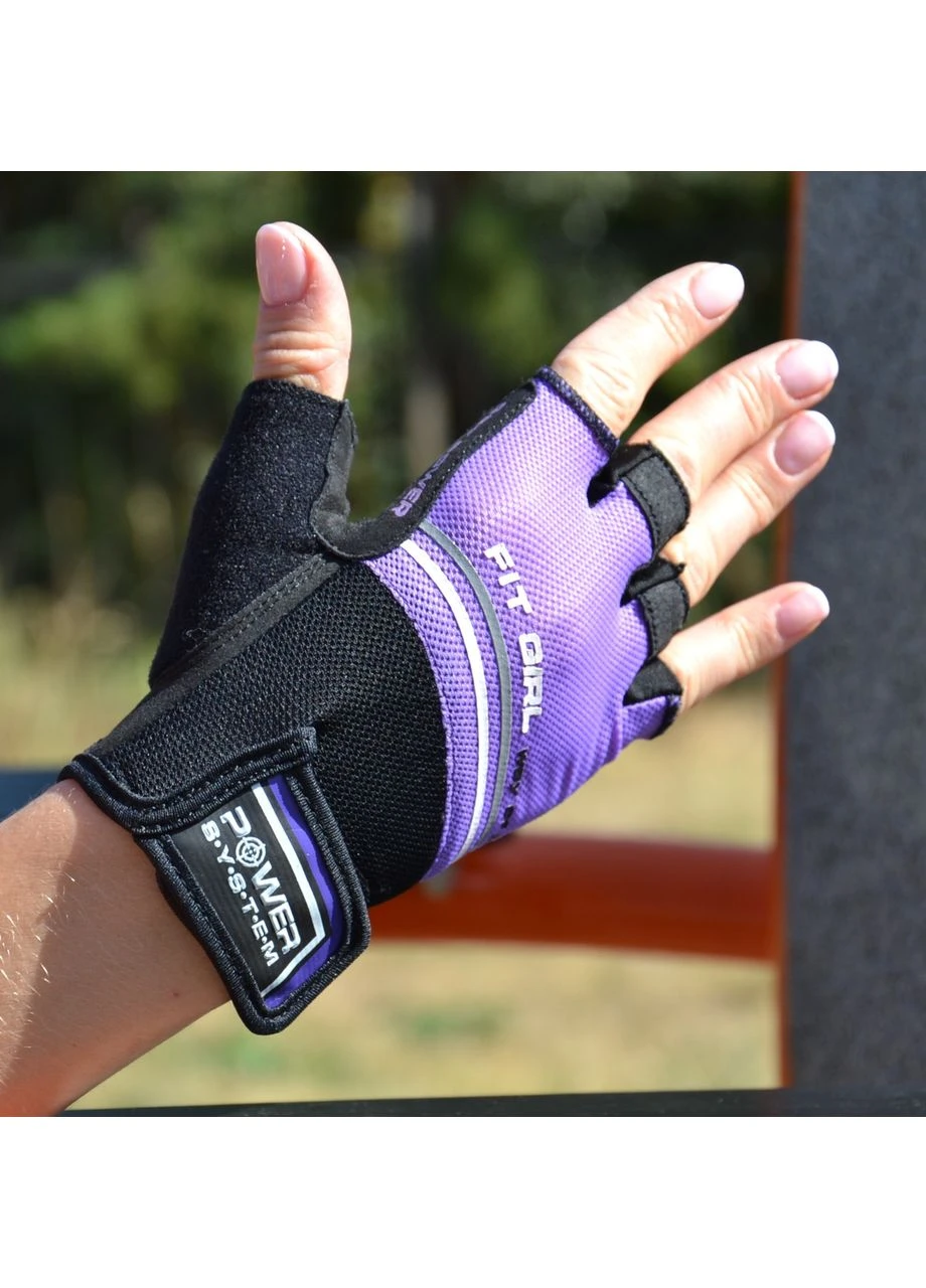 Перчатки для фитнеса PS-2920 Fit Girl Evo Purple Power System (396804155)