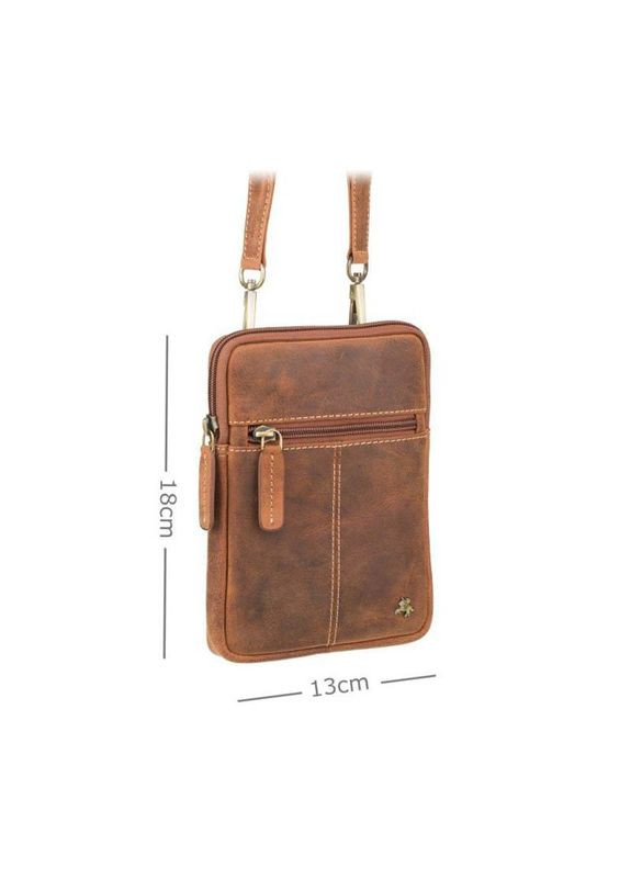 Мужская кожаная сумка Remi Oil Tan (S10 OIL TAN) Visconti (322206686)