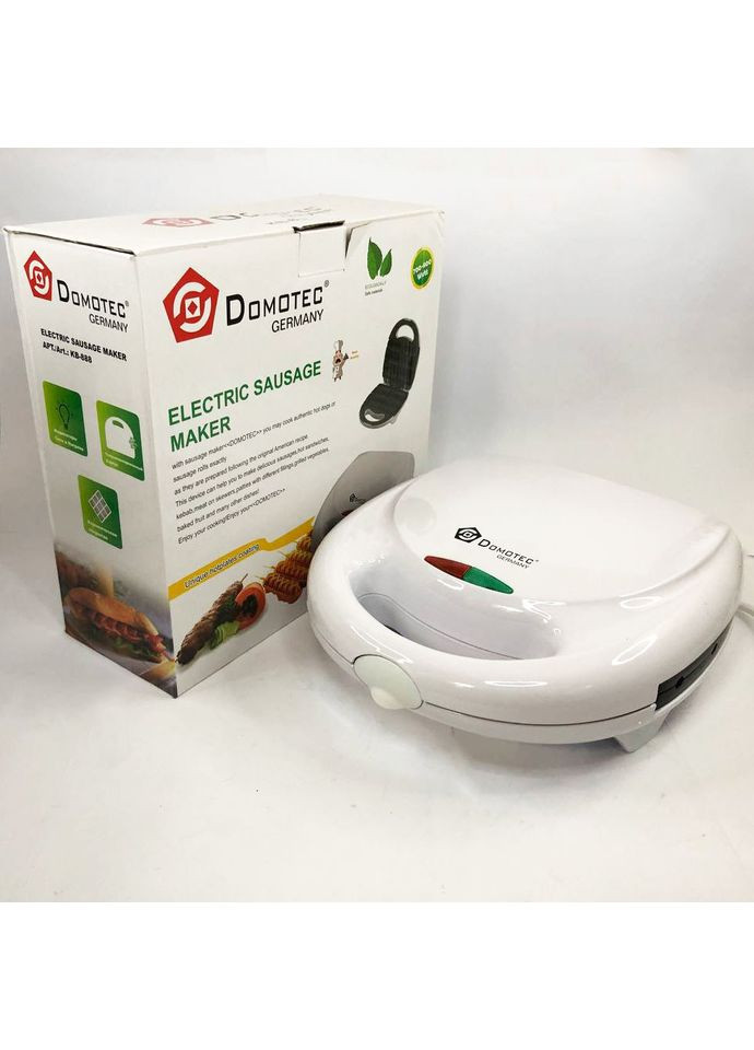 Вафельница для тонких вафель Germany KB-888, Компактная NJ-865 электрическая вафельница Domotec (352770611)