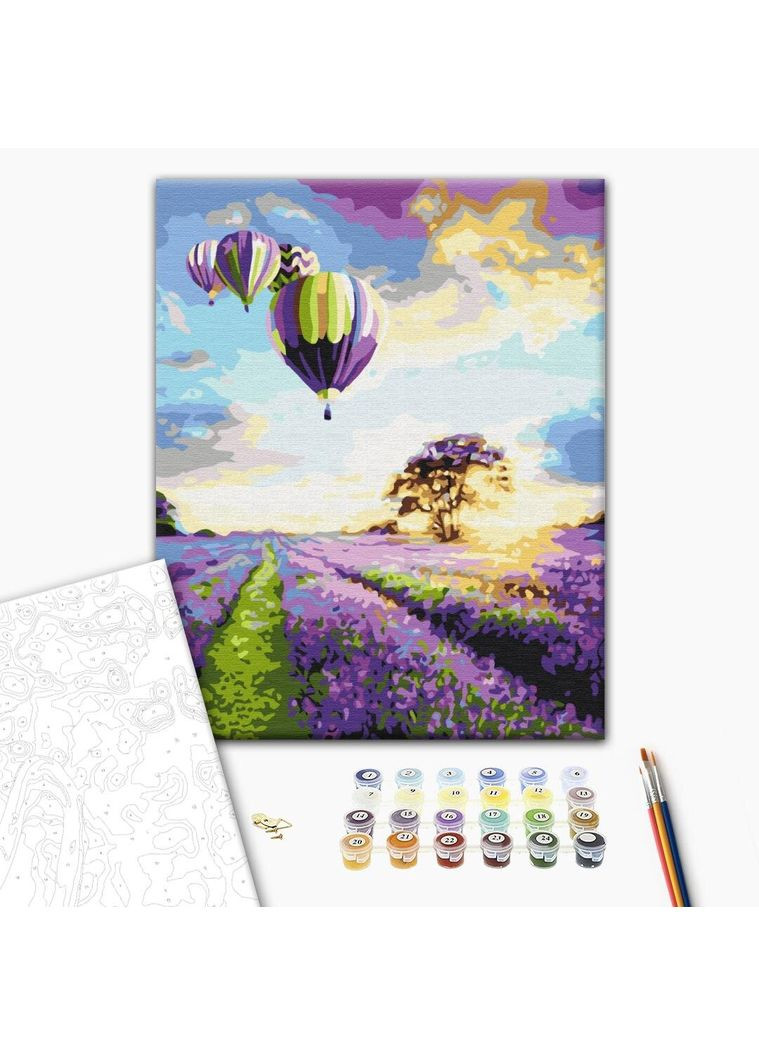 Картина по номерам Полет над лавандовым полем BS8297 shop (9995482053433) Brushme (366425160)