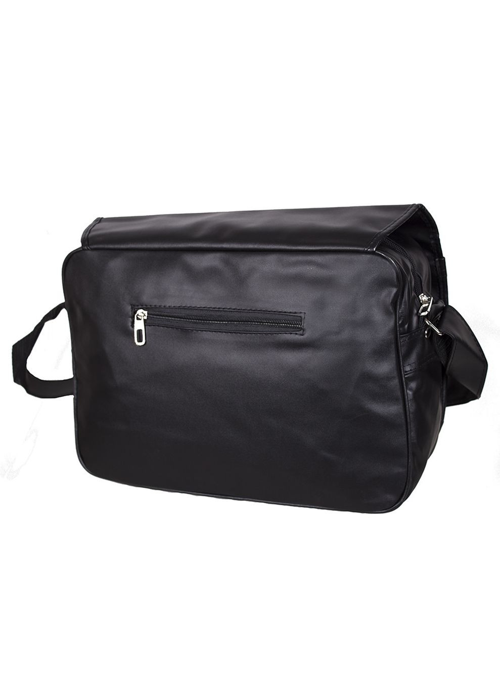 Чоловіча сумка зі штучної шкіри VC7711-569 Чорна Dovhani (370848552)