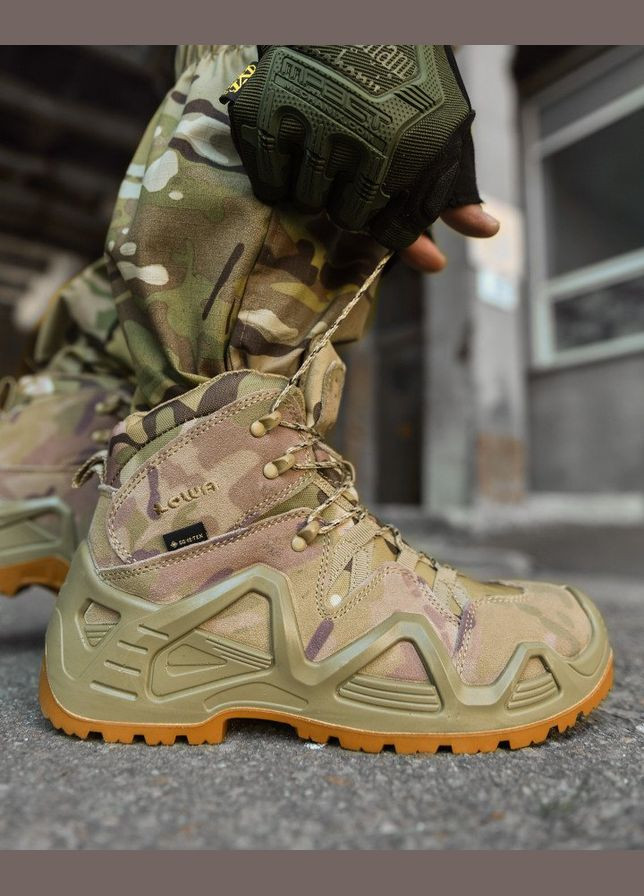 Тактичні демісезонні берці GoreTex мультикам No Brand (304771559)