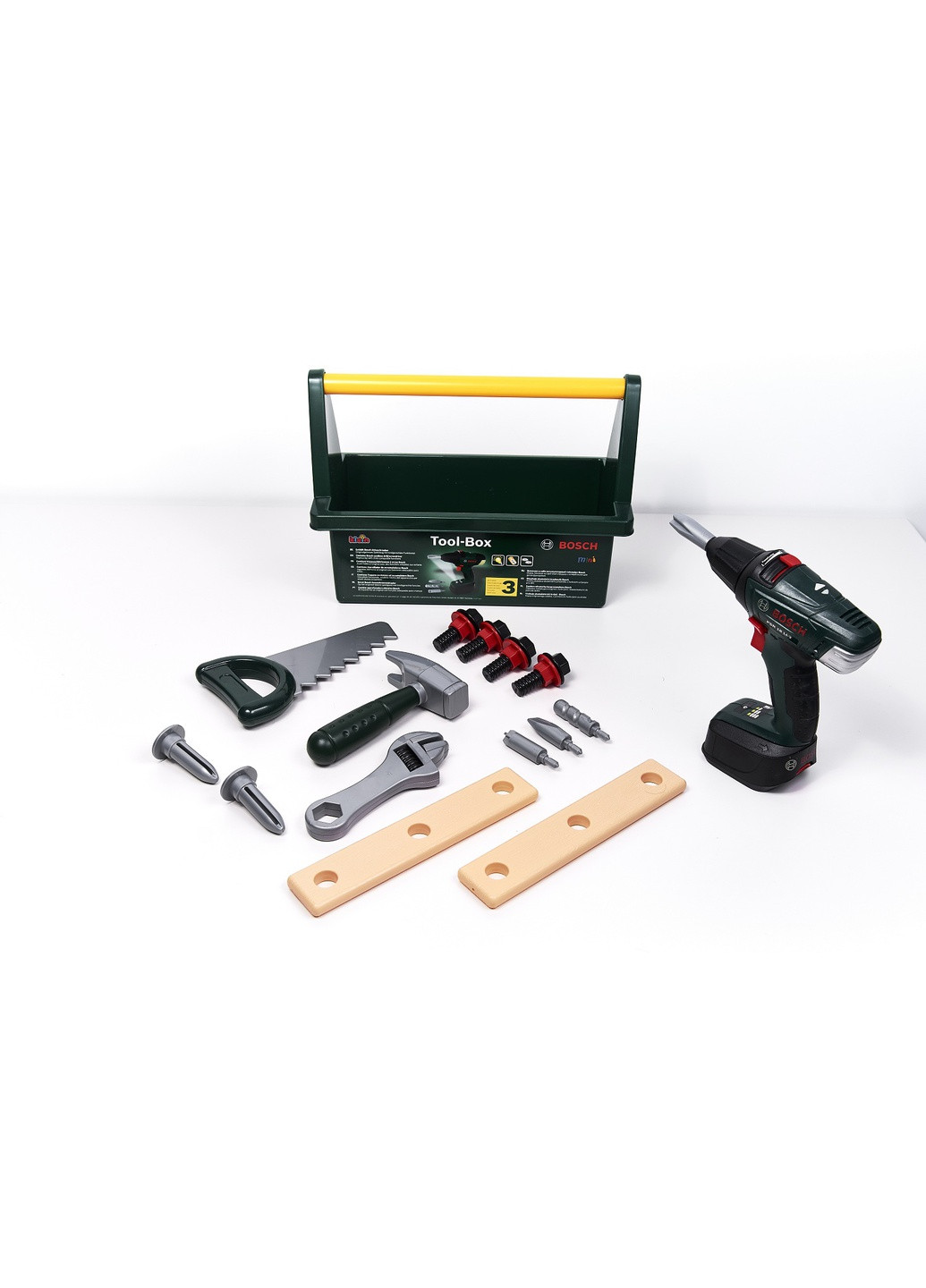 Ящик с игрушечными инструментами Klein с дрельюшуруповертом 8520 (9029) Bosch (263433525)