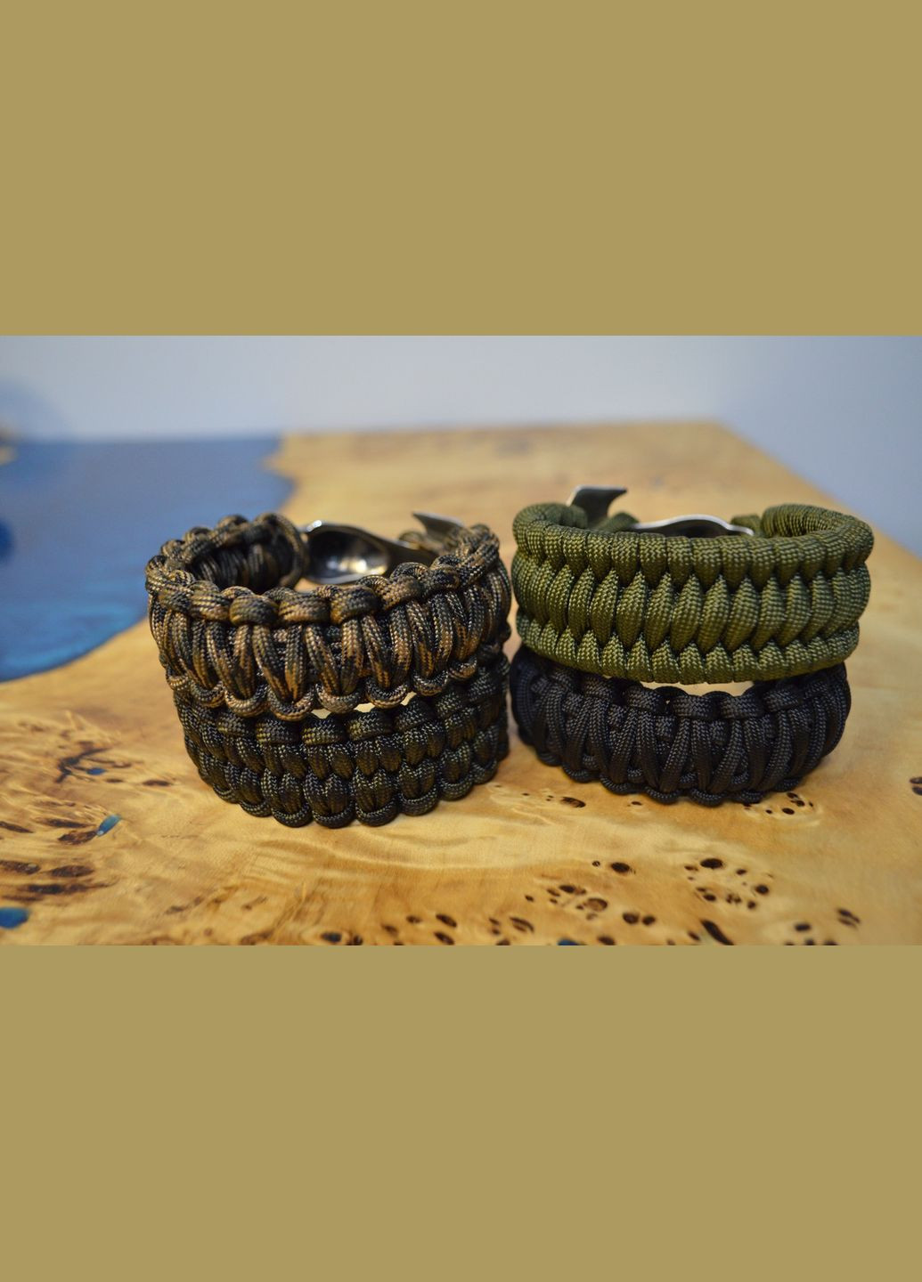 Браслет із паракорду з Молотом Левом плетіння та колір під замовлення + брелок у подарунок No Brand (341739030)