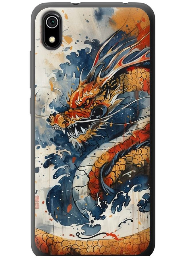 2D пластиковый чехол 'Ярость дракона' для Endorphone Xiaomi Redmi 7A (291420849)