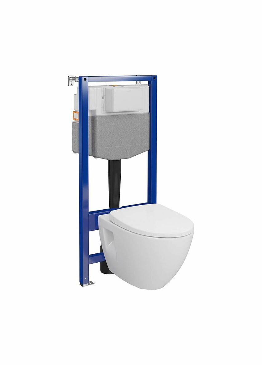 КОМПЛЕКТ С35 ИНСТ СИСМА AQUA 50 QF МЕХАН+ MODUO PLUS ОВАЛЬНЫЙ CLEANON с сид дюр лифт БЕЗ КНОПКИ Cersanit (299998462)