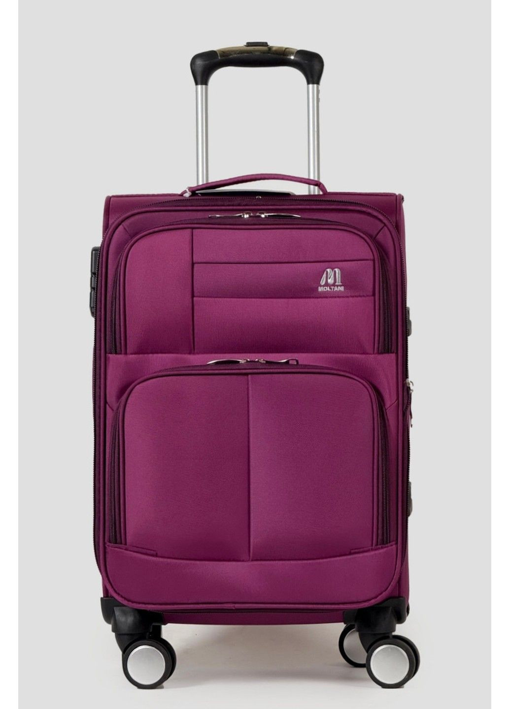 Маленька тканинна валіза ручна поклажа 8021-3-PR Moltani (370853692)