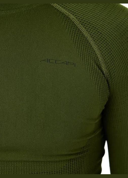 Термофутболка з довгим рукавом чоловіча Polar Bear New, Military Black, Accapi (334670643)