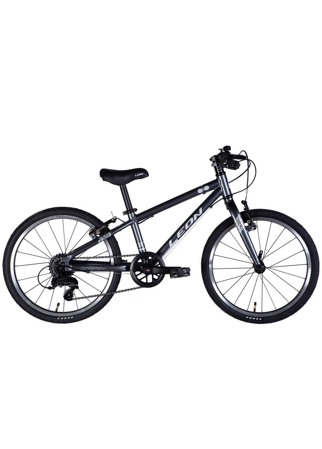 Велосипед AL 20" GO 7 speed Vbr CS рама-10" серый 2025 Leon (369783983)