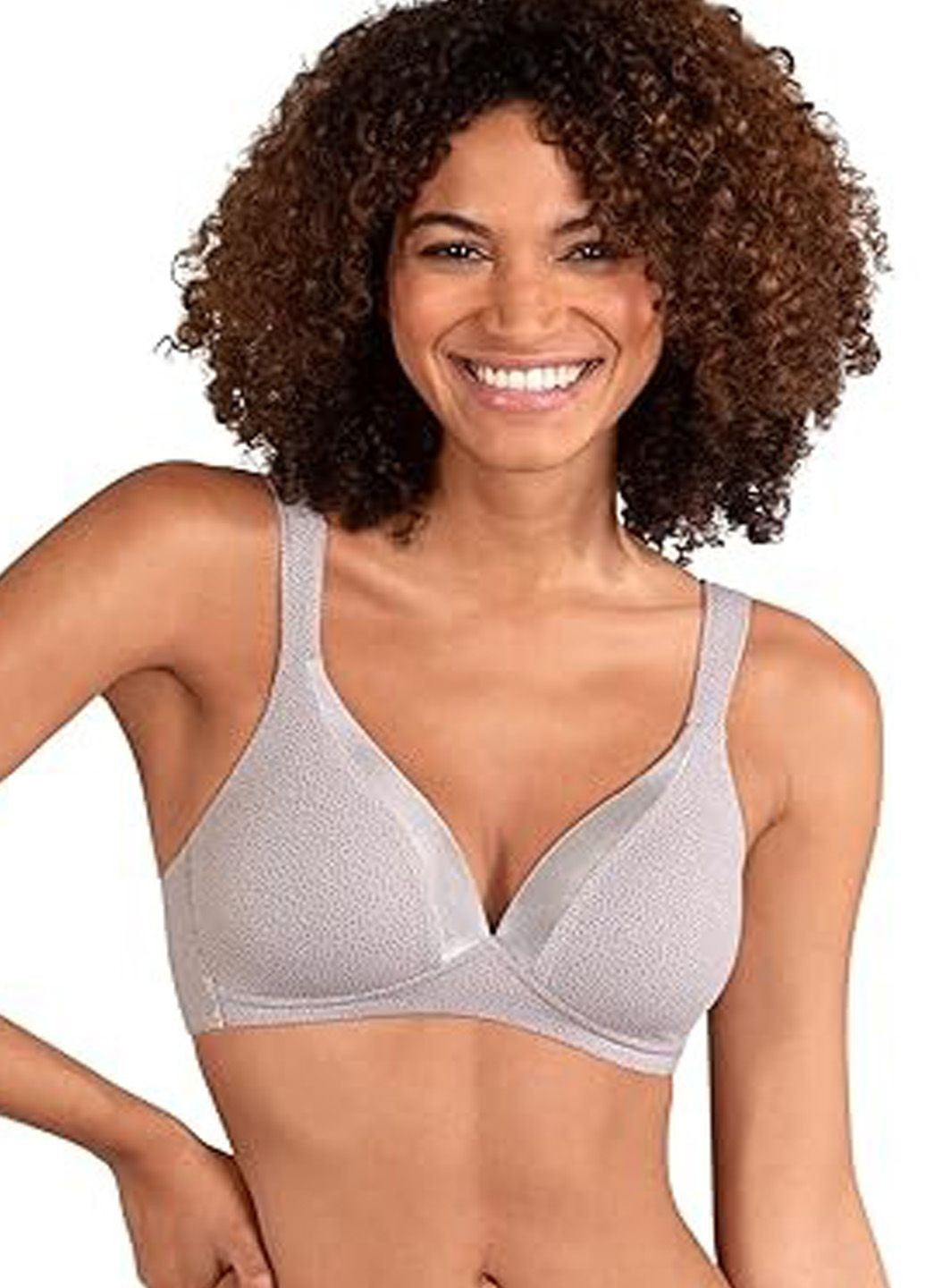 Сірий бюстгальтер Naturana