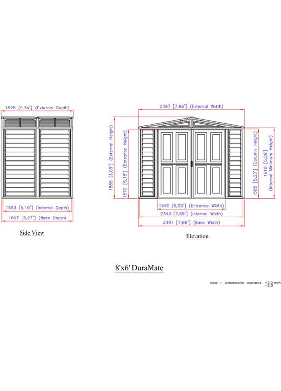 Сарай DuraMate (00184-1 ) Duramax (323166668)