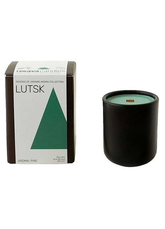 Декоративная аромасвечка "Луцк" Candles 180ml (1416037-26376829) Rekava (369135963)