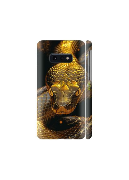 Чехол на Samsung Galaxy S10e Golden snake "6072m-1646-2448" Endorphone (365810824)