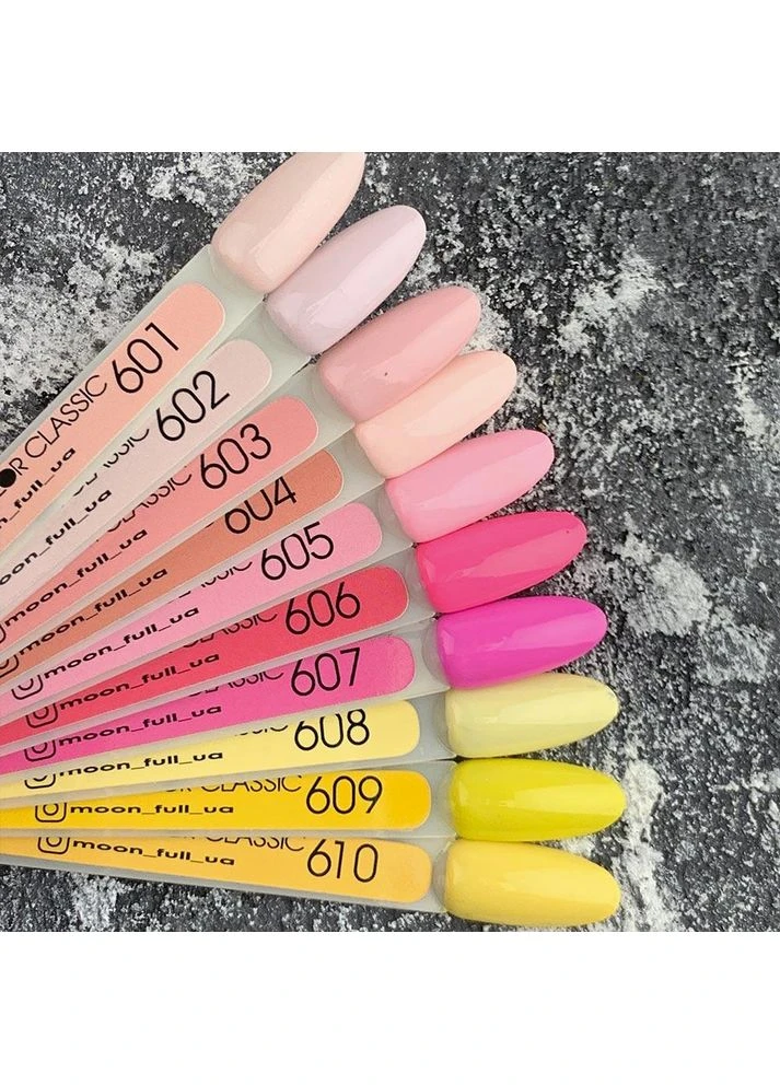 Гель-лак color Gel polish №609 (горчичный, микроблеск), 8 мл Moon Full (397073448)