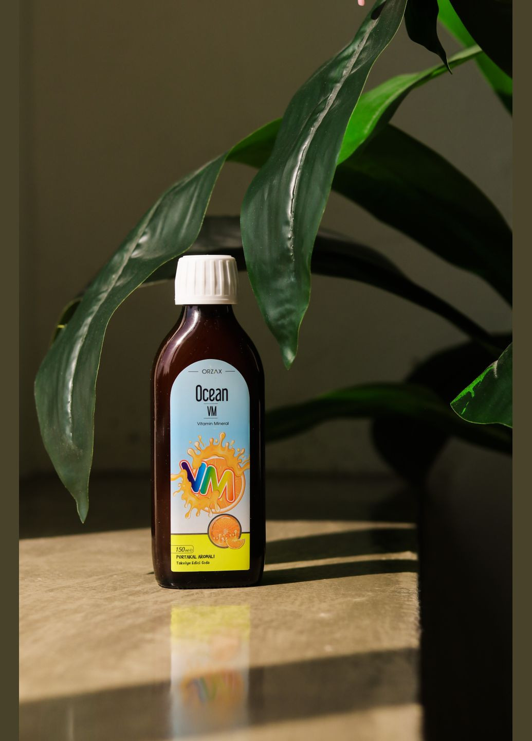 Витаминный комплекс Ocean VM Syrup для детей, вкус апельсина, 150 мл. Orzax (341327017)