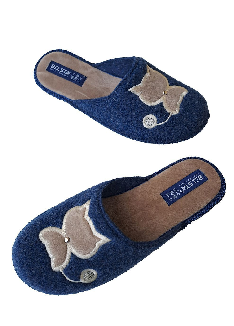 Капці безшумні закриті паркетні Белста (370798604)