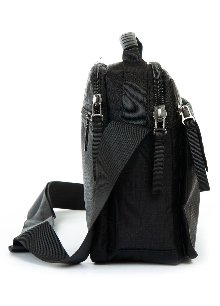 Чоловіча сумка тканинна чорна Lanpad (360893695)